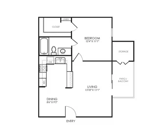 Unit 313 313 floor plan